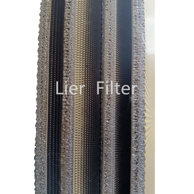ステンレス鋼の単一か多層の金属の網から成っている焼結させた網フィルター