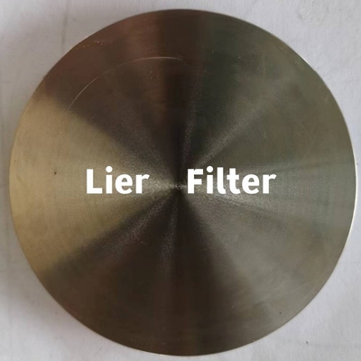 高精度な焼結させた金属粉フィルター5-100MM大きい汚染物容量