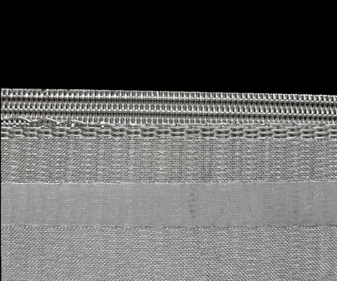 ミクロンのステンレス鋼の焼結させた網によって焼結させる金属フィルター1200mm*1000mm